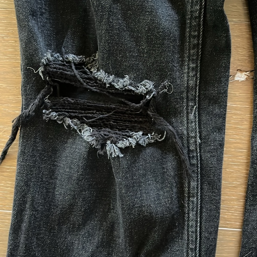 Abercrombie & Fitch The Ankle Straight Ultra High Rise size 27/4 - Picture 5 of 14